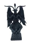 Estátua Baphomet 36 Cm Preta - Decoração Resina - Geral