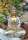 Estatua Buda Tibetano Hindu Sidarta Meditação Decoração Sala