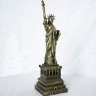 Estátua Da Liberdade Enfeite Miniatura Decoração Metal 25Cm