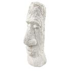 Estatua Decorativa Face Branca 25X9X9Cm Estatueta Narina