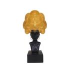 Estátua Decorativo Mulher Étnica Estatueta Estilo Africana G