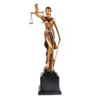 Estátua Deusa Têmis 55cm Dama Da Justiça Símbolo Do Direito
