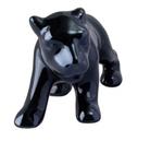 Estátua Pantera Jaguar Cerâmica Escultura P/ Decoração - C3b