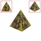 Estátua Pirâmide Do Egito Em Decoração Retrô Metal 26141