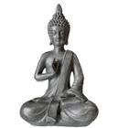 Estatueta buda rustico de resina grande buda tibetano buda sidarta hindu namastê chakras meditação