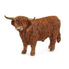 Estatueta de animais Schleich Farm World Highland Bull Cow Kids 3+