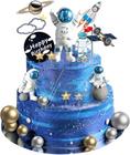 Estatueta de astronauta espacial CANIPHA Cake Topper, 22 unidades