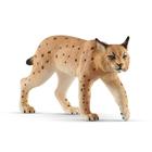 Estatueta de brinquedo Schleich Wild Life Lynx North American Forest