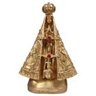 Estatueta Enfeite Nossa Senhora de Aparecida de Resina M - Decore Casa