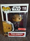 Estatueta Funko Star Wars Episódio 7 Maz Kanata sem óculos de 10 cm