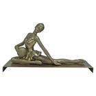 Estatueta Ginasta Dançarina Bailarina Escultura Decorativa - M3 Decoração