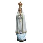 Estatueta Nossa Senhora de Fátima Resina 25 cm CatólicA