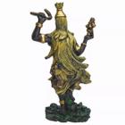 Estatueta Orixá Obaluae Omolu 26cm Resina Umbanda Imagem - HC Decorações