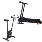 Esteira Eletronica + Bicicleta Ergométrica Fitness 110V/220V - Distmax