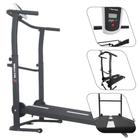 Esteira Mecânica de Caminhada Self Machine com Display Mile Fitness Ergometrica Academia Equilíbrio Constância Branca