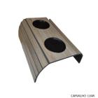 Esteira Para Braço Sofá Flexível Com 2 Porta Copos Mdf