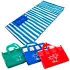 Esteira Para Praia De Palha Dobrável Portátil Impermeável Bolsa Piscina - Genérico