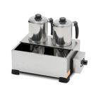 Esterilizador 2 Bules Café Leite Inox Marchesoni Termostato