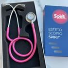 Estetoscópio Spirit MD Pro-Lite Adulto Magenta Perolizado