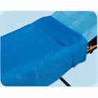 Esticeira Tidi Everyday Flat 40 X 90 Inch Blue Tissue / Poly Disposable Case of 50 by Tidi