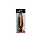 Estilete Emborrachado Autotrava com 3 Laminas 18mm Starfer Ref. 3610179