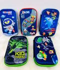 Estojo 3D De Lápis de EVA Infantil Grande Com Desenho de Astronauta Galaxy Tubarão Carro Dino Menino