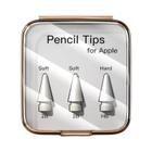 Estojo Apple Pencil para Apple Pen, Soft e Hard, Acessórios de 1ª e 2ª Geração, Nib, 2B, HB, 3.0