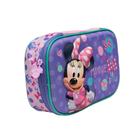 Estojo Bau Disney Minnie Mouse 3D Rosa/Lilas 10956 Xeryus