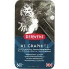 Estojo Bloco XL Derwent Graphite 6 Cores Lata 2302010