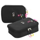 Estojo Box Escolar Barbie Luxcel - Preto