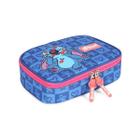 Estojo Box Escolar Organizador Stitch Disney Classics