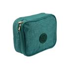 Estojo box escolar p100 nylon verde - AC Bag