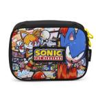 Estojo Box Escolar Quadrado Sonic Classic - Azul ET46964