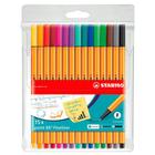 Estojo Caneta Point 88 Fineliner com 15 Cores Sortidas - Stabilo