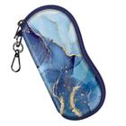 Estojo de óculos Fintie Ultra Light Portátil Neoprene Ocean Marble