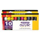 Estojo de Tinta Graduate Acrylic Selection Set 38ml com 10 Cores - DALER & ROWNEY