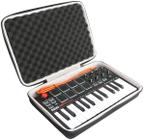 Estojo de viagem rígido para MPK Mini MKII & MK3 e MPK Mini Play - Teclado MIDI de 25 teclas - khanka