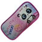 Estojo duplo Infantil Escolar Panda Lovers Yepp MIF5314-E