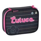 Estojo Escolar Box Luluca Preto Girassol Clio Style 24612