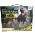Estojo Escolar Dinossauro World Com 150 Peças Para Colorir