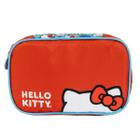 Estojo Escolar Duplo Hello Kitty Vermelho T02 - 11343 Xeryus