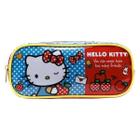 Estojo Escolar Hello Kitty Vermelho e Azul - 11825 Xeryus