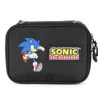 Estojo Escolar Infantil 100 Pens Sonic by Luxcel Ref 47537