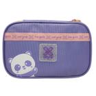 Estojo Escolar Infantil Box Panda 13943 Lilás - Xeryus