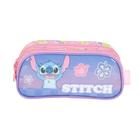 Estojo Escolar Infantil Triplo Stitch Colorido Up4you - Luxcel