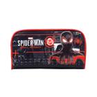 Estojo Escolar Infantil Xeryus Spider Man Preto - 11696