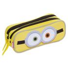 Estojo Escolar Minions Amarelo 2 Compartimentos Marca Sestini Original