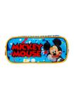 Estojo Escolar Penal Triplo Mickey Mouse Original Disney