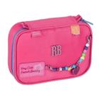 Estojo Escolar Rebecca Bonbon Rosa Feminino Clio RB24596