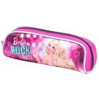 Estojo Infantil Barbie Rock Escolar Porta Lápis Rosa